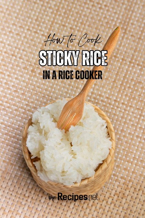 Unlock the secret to perfectly cooked sticky rice in a rice cooker with our simple method! Say goodbye to guesswork and hello to fluffy, sticky rice that's ready to accompany your favorite dishes. Whether you're craving sushi rolls, Thai mango sticky rice, or a comforting side dish, our step-by-step guide will have you cooking like a pro in no time. Swing by Recipes.net for all the tips and tricks to master sticky rice perfection! Sticky Rice Recipe Rice Cooker, Thai Mango Sticky Rice, Mango Sticky Rice Recipe, Rice In A Rice Cooker, Best Rice Cooker, Thai Mango, Rice Cooker Recipes, Mango Sticky Rice, Rice Side