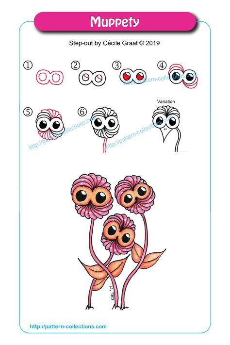 Zentangle Squares, Doodle Squares, Tangle Drawing, Doodle Zen, Zentangle Flowers, Zentangle Ideas, Zen Doodle Patterns, Zentangle Tutorial, Doodle Characters