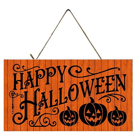 Imprimibles Halloween, Wall Hanging Living Room, R Design, Halloween Wood Signs, Happy Halloween Signs, Wood Signs Home Decor, Handmade Wood Signs, Rustic Wood Signs, Halloween Signs