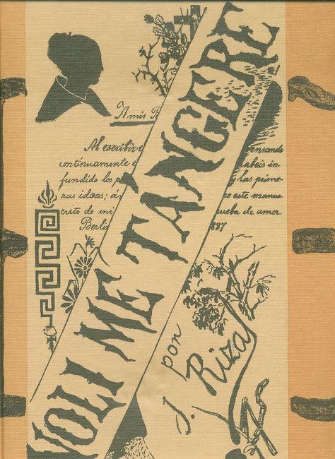 Noli Me Tangere -  an essential read, if you're a Filipino. Jose Rizal Sketch, Noli Me Tangere Scrapbook, Noli Me Tangere Design, Don Rafael Ibarra, Book Cover Art Design, Jose Rizal, Noli Me Tangere, Nurse Study Notes, Old Paper Background