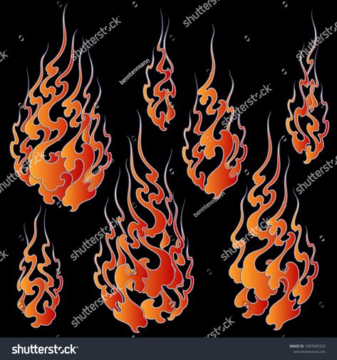 Japanese style flame illustration,\nI drew a flame abstractly,\n #Ad , #AFFILIATE, #flame#style#Japanese#illustration Japanese Flames, Flame Illustration, Japanese Ornament, Japanese Flower Tattoo, Fire Drawing, Flame Tattoos, Fire Flames, Fire Tattoo, Flame Art