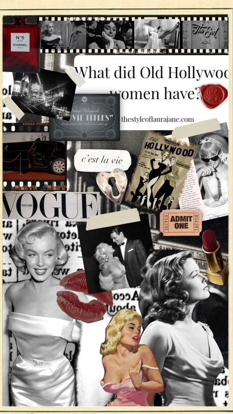 Hollywood Moodboard, 40s Aesthetic Wallpaper, Old Hollywood Mood Board, Cinema Aesthetic Wallpaper, Old Hollywood Wallpaper, Hollywood Glamour Moodboard, Old Hollywood Aesthetic Wallpaper, Celebrity Collage, Old Cinema Aesthetic