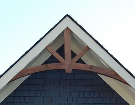 Related image Gable Trim, Gable Brackets, Craftsman Exterior, Exterior Renovation, Cottage Exterior, Exterior Makeover, House Paint Exterior, Farmhouse Exterior, Outdoor Pergola