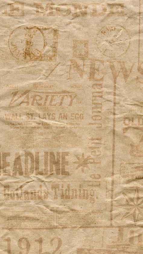 Newspaper Texture Backgrounds, Newspaper Textures, Newspaper Wallpaper, Newspaper Background, Iphone Wallpaper Texture, Vintage Template, Poster Vintage Retro, Old Paper Background, Wallpaper Texture