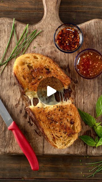 Eleftheria Cheese on Instagram: "Konark & Brie Grilled Cheese😍

This 2 cheese grilled cheese sandwich, topped with oodles of umami-packed chili crisp, is the ultimate grilled cheese recipe you’ve been searching for. You’ll never go back to “regular” grilled cheese again!

All you need:

-  ELEF Gulmarg : Double Crème Brie
-  ELEF Konark : French ‘Tomme’ Style Cheese
-  ELEF Cultured Butter : Garlic & Chives
-  Shitake Chilli Crisp : @brownkojiboy 
-  Chives
-  Sourdough

Click on the link in our bio to order our Konark, Gulmarg, Cultured Butter & much more!💕
.
.
.
#grilledcheese #grilledcheesesandwich #cheesesandwich #brie #briesandwich #brielovers #sandwich #cheesetoast #mumbaifoodie #sandwichlover 
.
[Grilled Cheese, 2 cheese grilled cheese, cheese sandwich, foodie, brie]" Chilli Crisp, Brie Grilled Cheese, Brie Sandwich, Grill Cheese, Ultimate Grilled Cheese, Grilled Cheese Recipe, Chili Crisp, Cultured Butter, Garlic Chives