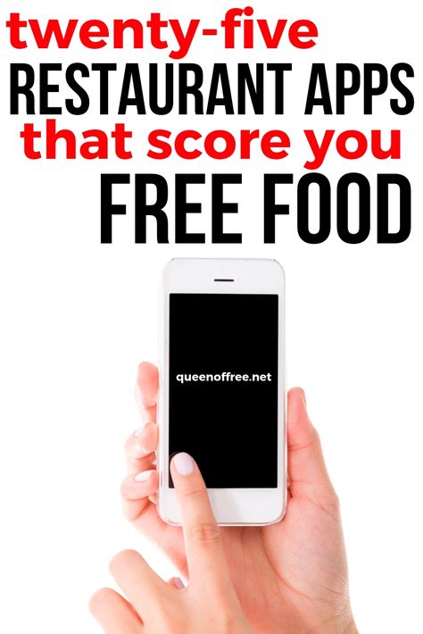 WHAT?! You can get FREE food just by downloading these restaurant apps? Check out which places have the best freebies & more! Money Making Websites, Free Sample Boxes, Restaurant App, Best Free Apps, Free Coupons By Mail, Freebie Websites, Get Free Stuff Online, Restaurant Deals, Couponing For Beginners