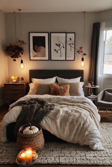 Fall Furniture , Autumn Cozy Fall ,Decor Easy Fall ,
Decor Neutral Fall ,Decor Fall ,Decor Inspiration ,Fall Decor Ideas Minimalist Fall Bedroom Decor, Bedroom Ideas Apartment Couple, Fall Decor Aesthetic Bedroom, Bedroom Inspirations Apartment, Adult Bedroom Ideas For Couples Cozy, Boho Fall Bedroom, Black Furniture Bedroom Aesthetic, Bedroom Ideas Dark Wood, Simple Cozy Bedroom