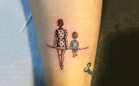 68 Heavenly Ideas For Mother And Son Tattoo With Their Symbolism! Tattoo About Son, Unique Memorial Tattoos Son, Son Memorial Tattoo For Mom, Mother Son Tattoo Ideas Unique, Son Tattoos For Mom, Mom And Sons Tattoo Ideas, 2 Sons Tattoo For Mom, Tattoo Ideas Mom And Son, Mother And Son Tattoo Ideas Unique