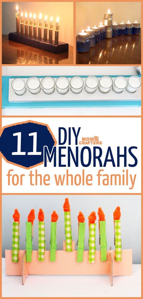 These DIY menorahs offer something for everyone in the family! It includes some great Hanukkah crafts for kids, plus plenty of cool and easy DIY for adults! Hanukkah Crafts For Kids, Diy For Adults, Languages To Learn, Hanukkah Activites, Diy Hanukkah, Hanukkah Art, Jewish Crafts, Hanukkah Crafts, Learning A Second Language