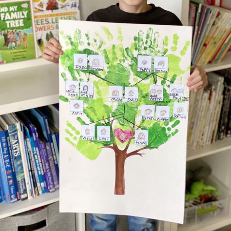 2nd Grade Curriculum Picks 2023-2024 Family Tree Poster Kids, Pre K Family Tree Project, Family Tree For School Project, First Grade Family Tree Project, Family Tree Nursery Ideas, Family Tree Poster Ideas For School, Family Tree Craft Preschool Art Projects, School Family Tree Ideas, 2nd Grade Family Tree Project