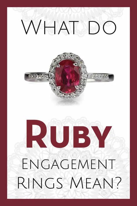 Gemstone Engagement Rings Ruby, Ruby Sapphire Engagement Ring, Ruby And Black Diamond Ring, Round Ruby Engagement Ring, Diamond Ruby Engagement Ring, Wedding Rings With Ruby, Ruby Diamond Rings Engagement, Ruby Oval Engagement Ring, Engagement Rings With Rubies