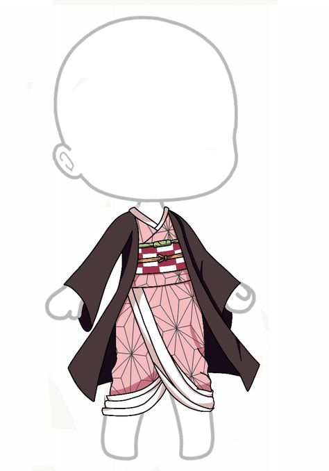 Nezuko Outfit, Gacha Body Base, Gacha Body, Gacha Poses, Body Base, Gacha Edit, Made By Me