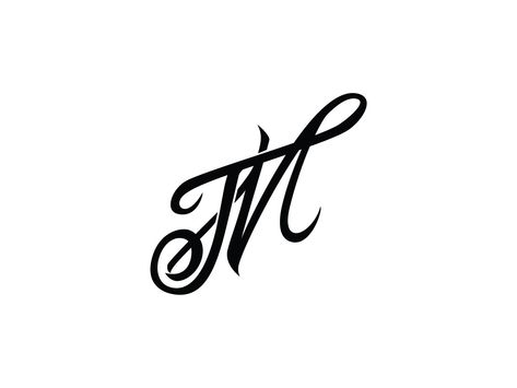 Monogram JMJanet and Martin J M Initial Tattoo, J And M Letters Love, J And M Tattoo, Jm Initial Tattoo, M J Logo Love, Jm Tattoo Initial, M And J Tattoo, M And J Logo, J M Tattoo