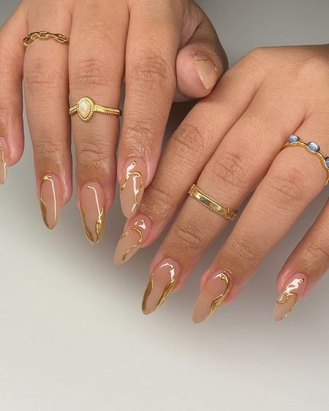 Clawed by Jamey on Instagram Farewell Nails, Gel Ideas, Bday Nails, Wow Nails, November Nails, Gelish Nails, Formal Nails, Thanksgiving Nails, Short Acrylic Nails Designs