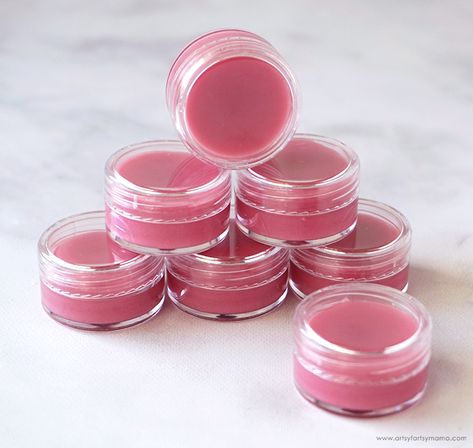 Pink Lemonade Lip Balm | artsy-fartsy mama Lip Balm Business, Lip Balm Design, Cute Lip Balm, Lips Balm, Cosmetic Business, Diy Lip Balm Recipes, Pink Lip Balm, Handmade Lip Balm, Lip Gloss Homemade