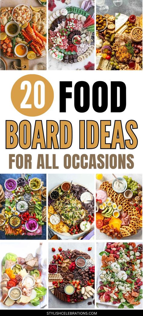 20 Food & Snack Board Ideas for Any Occasion Charcuterie Board Potato, Chutney Board Ideas, Burrito Board Ideas, Sharing Platter Boards, Boards Food Ideas, Creative Food Boards Ideas, Board Of Food, Healthy Charcuterie Boards, Savory Food Board