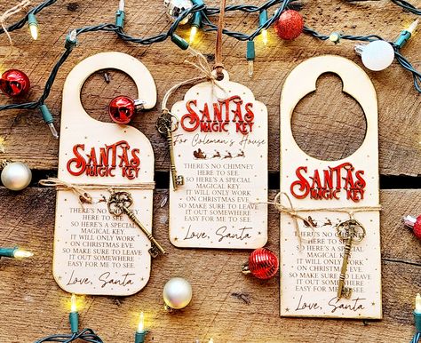 Santas Magic Key, Santa's Key, Magical Key, Key Ornament, Magic Santa, Santa Key, Santa's Magic Key, Magic Key, The Smiths