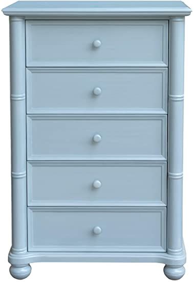 Coastal Cottage Bedroom, White Dresser Bedroom, Gender Neutral Bedrooms, Blue Drawers, Seagrass Baskets, Wood Drawer Pulls, Transitional Farmhouse, Drawer Bedroom, Modern Chests