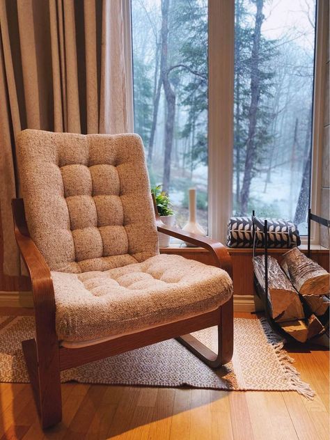 Poang Chair Living Room, Poang Chair, Chair Living Room, French Country Design, Room Goals, Moving House, New House Plans, Redo Furniture, Living Room Chairs