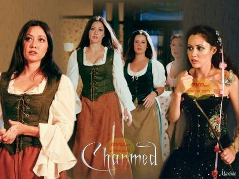 Charmed Halloween Shannen Doherty Charmed, Jason Priestley, Halloween Episodes, Charmed Tv Show, Charmed Book Of Shadows, Jennie Garth, Holly Marie Combs, Charmed Tv, Charmed Sisters