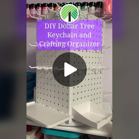 TikTok · JnE Crafty Creations Ways To Display Keychains, Diy Keychain Display Stand, Diy Dollar Tree Pegboard Ideas, Diy Keychain Holder Display, Diy Keychain Display Ideas, Diy Peg Board Display, Keychain Display Ideas Craft Fairs, Dollar Tree Pegboard Ideas, Diy Pegboard Display