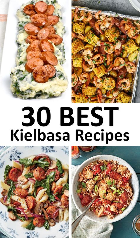 Turkey Kielbasa Recipes, Kilbasa Sausage Recipes, Easy Kielbasa Recipes, Kielbasa Sausage Recipes, Polish Sausage Recipes, Grilled Kielbasa, Bbq Favorites, Smoked Sausage Casserole, Kielbasa Recipe