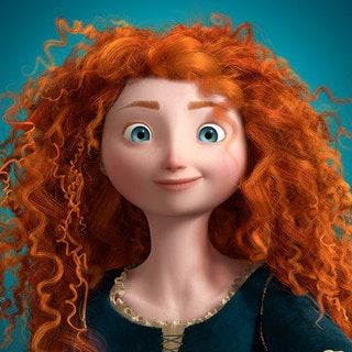 Characters With Curly Hair, Brave Characters, Hulk Character, Vanellope Von Schweetz, Princess Merida, Merida Brave, Princess Photo, Cute Curly Hairstyles, Horror Music