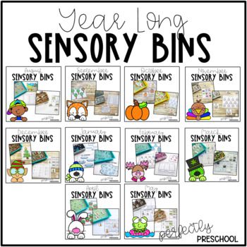 If you are looking for a way to use sensory bins in the classroom and keep your littles learning, then this is it. Sensory bins are an engaging, fun, and hands-on way for children to learn and explore. Each activity comes with a recording sheet that can be used as a standalone activity as well. A list of ideas for fillers and extras are included.Skills Covered:Beginning (initial) soundsLetter Recognition-Number SenseCounting to 10Number RecognitionNumber SenseColor RecognitionShape Recognition a Sensory Bins For Preschool, Winter Science Experiments, Toddler Sensory Bins, Halloween Sensory, Preschool Teachers, Initial Sounds, Toddler Sensory, Sensory Boxes, Sensory Table