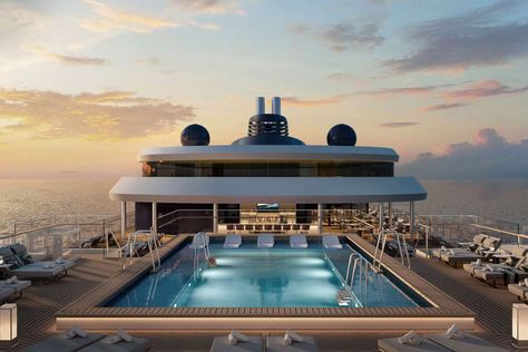 The Ritz-Carlton's Newest Superyacht Is Officially Coming Next Year — Here's Where It's Sailing Yacht Luxury, Usa Today News, Celebrity Cruise, Ocean House, The Ritz Carlton, 2023 Vision, Luxury Cruise, Super Yachts, Ritz Carlton