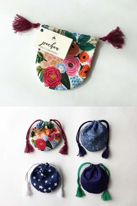 Heart Sewing, Tips Menjahit, Soap Pouches, Projek Menjahit, Crochet Pouch, Costura Diy, Fabric Ornaments, 자수 디자인, Creation Couture