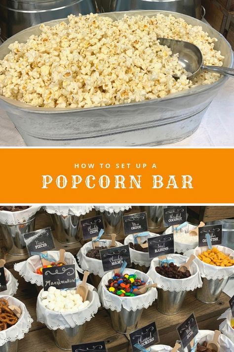 Transform your next gathering into a memorable experience with a DIY popcorn station that will delight guests of all ages. Imagine a colorful array of toppings and flavors, from sweet caramel drizzles to savory cheese powders, allowing everyone to customize their perfect popcorn mix. This fun and interactive setup not only adds a touch of creativity to your event but also serves as a delightful conversation starter. Whether it's a birthday party, movie night, or casual get-together, a popcorn station is sure to be a hit. Dive into this guide for tips and tricks on setting up your own popcorn paradise, complete with charming containers and clever serving ideas. Popcorn Bar Setup, Birthday Party Movie Night, Diy Popcorn Bar, Popcorn Station, Fun Popcorn, Diy Popcorn, Perfect Popcorn, Yogurt Drink, Peanut Butter Banana Smoothie