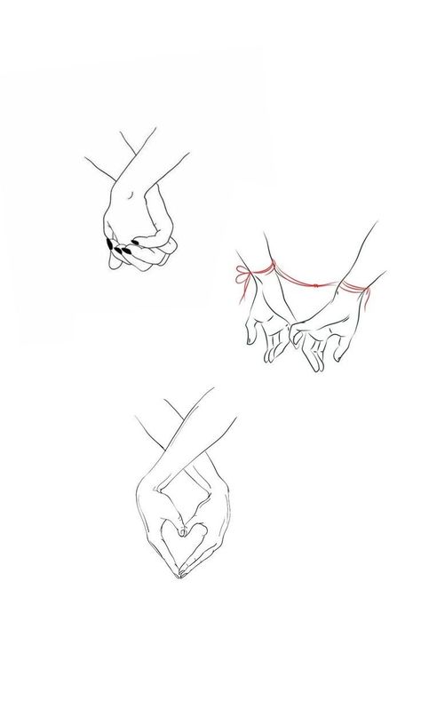 2 Hands Tattoo, Line Art Tattoos Couple, Holding Hands Tattoo, Two Hands Tattoo, Promise Tattoo, Twin Tattoos, Couples Tattoo Designs, Bff Tattoos, Matching Tattoo