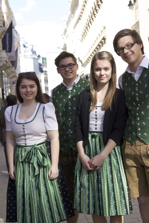 Austrian traditional clothing Austria Clothing, Austrian Clothing, Austrian Culture, Austrian Clothes, Traditional Outfit, Street Style Fashion, Intricate Embroidery, Flowing Skirt, Traditional Fashion