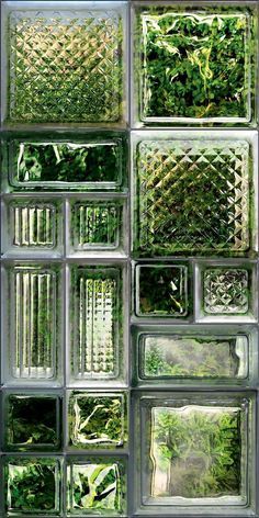 Glass Blocks, Dream House Decor, Green Aesthetic, Dream Home Design, Phone Backgrounds, Future House, Art Wallpaper, Interior Exterior, Aesthetic Wallpapers