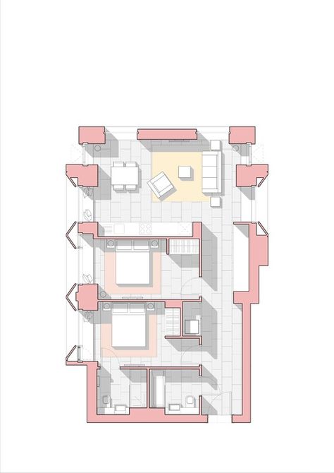 Vantage Point,Apartment Plan Grid Architects, Concept Board Architecture, Interior Design Portfolio Layout, Architecture Presentation Board, Hotel Room Design, Architecture Collage, Vantage Point, Architecture Concept Drawings, Apartment Architecture