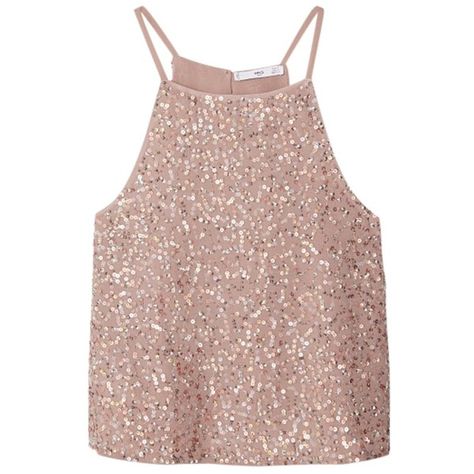 Mango Sequined Top, Pastel Pink ($29) ❤ liked on Polyvore featuring tops, shirts, tank tops, crop tops, sequin sleeve top, sparkly crop top, spaghetti strap crop top, sequin top and sleeveless shirts Pink Sequin Top, Pastel Tops, Sparkly Crop Tops, Sequined Top, Sparkly Top, Sleeveless Shirts, Sequin Shirt, Crop Top Outfits, Sequin Tank Tops