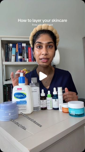 Dr. Neera Nathan on Instagram: "Dermatologist approved order for layering your PM skincare routine. Make sure to take a screenshot at the end! #skincare #skincareroutine #skincarelayering #fyp" Retin A Routine, Am Vs Pm Skincare, Am And Pm Skin Care Routine, Face Night Routine Skincare, Pm Skincare Routine Order, Dehydrated Skin Care Routine, Hydrating Skincare Ideas, How To Layer Skincare, Layering Skin Care Products