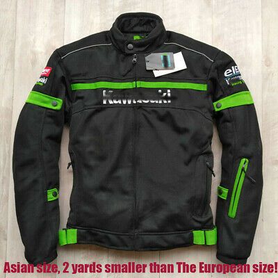 Racing Jacket motorcycle Mesh Jacket For Kawasaki Zipper... Biker Outfits Men, Biker Outfit Men, Kawasaki Jacket, Biker Outfits, Motorcycle Racing Jacket, Kawasaki Motorcycle, Clothes Jacket, Motorbike Jackets, Racing Jackets