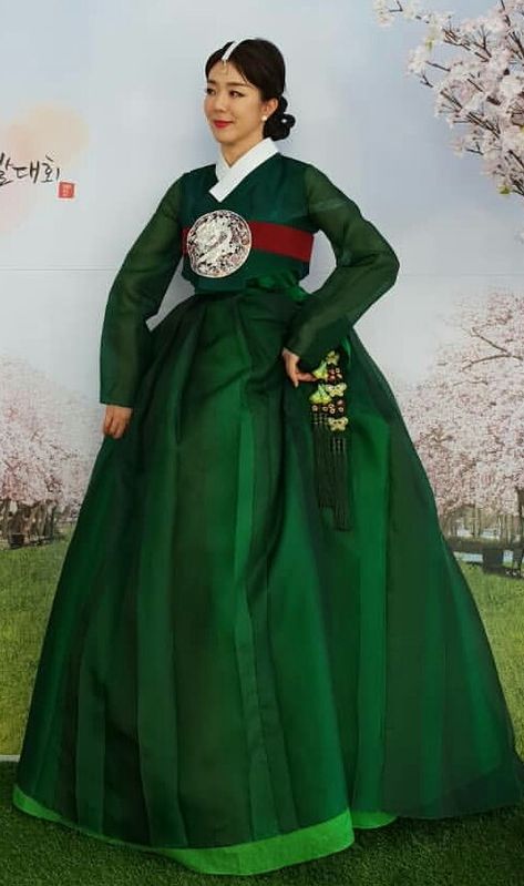 Green Hanbok, Traditional Korean Clothing, Ancient Clothes, Korea Hanbok, Period Fashion, Hanbok Traditional, Traditional Asian Dress, Korean Traditional Clothing, Korean Traditional Dress