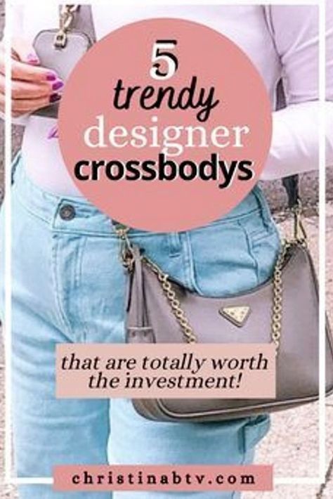 These are the best designer bags for women that are crossbody bags! If you love designer women's bag ideas then you need a good crossbody bag in your designer handbag collection! Let me share with you the best designer bags to buy if you need a small crossbody bag! Best Luxury Handbags 2022, Luxury Handbags 2022 Trends, Designer Handbag Outfit, Hottest Designer Bags, Womens Handbags 2022, Trending Purses 2022, Trending Handbags 2022, Trending Purses Handbags 2022, Purses And Handbags 2022 Trends