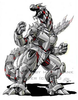 Godzilla Neo - MECHAGODZILLA by KaijuSamurai on DeviantArt Giant Monster Movies, Kong Godzilla, Kaiju Design, Godzilla Comics, Godzilla Wallpaper, All Godzilla Monsters, Kaiju Art, Kaiju Monsters, Giant Monsters