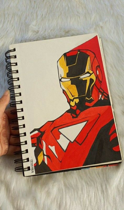 Art Marvel Drawing, Marvel Drawing Ideas Art, Avengers Art Drawing, Marvel Art Drawings Sketch, Simple Marvel Drawings, Marvel Doodle Art, Marvel Sketchbook, Spiderman Drawings, Sketchbook Pages Inspiration