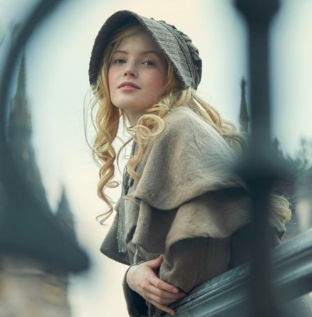 Ellie Bamber as Cosette Ellie Bamber, Les Miserables, Hair Game, The Bar, Bbc, Blonde, Bar, Hair, Les Misérables