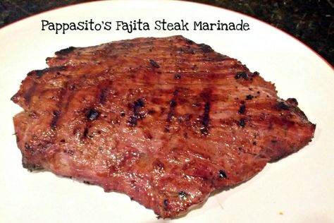 Pappasito’s Fajita Steak Marinade | Audrey's Apron Fajita Steak Marinade, Fajita Steak, Beef Fajita Marinade, Steak Fajita Marinade, Marinade Flank Steak, Fajita Marinade, Steak Fajita Recipe, Beef Marinade, Homemade Fajita Seasoning