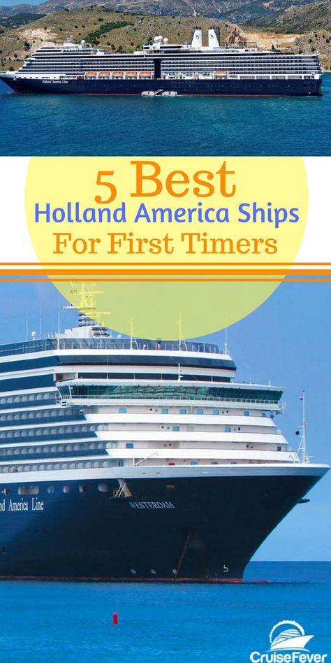 Check out some Holland America cruise ships that are perfect if you have never cruised with the line before.  Here is our top 5 list. Holland America Alaska Cruise, Panama Canal Cruise, Luxury Cruise Ship, Alaska Vacation, Western Caribbean, Holland America Line, Cruise Lines, Alaskan Cruise, Holland America