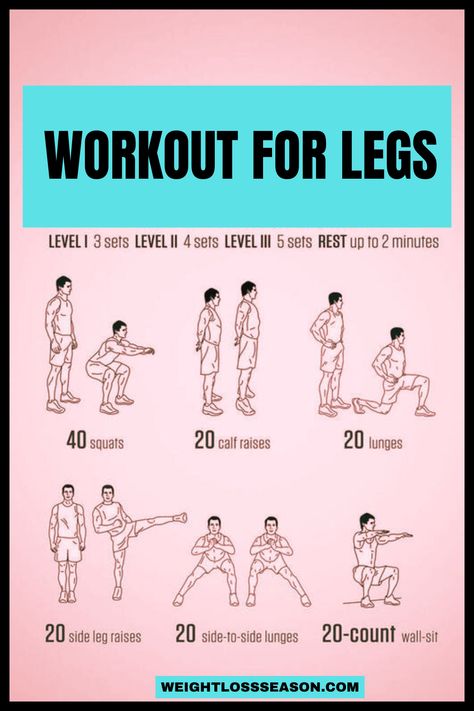 Workout For Legs, Exercises At Home For Toned Legs, Thigh Workout, Easy Leg Workout For Beginners Easy Leg Workout For Beginners, Easy Leg Workout, Leg Workout For Beginners, Muscular Legs Workout, Leg Workout Challenge, Beginner Leg Workout, Leg Workouts For Men, Full Leg Workout, Teen Workout Plan