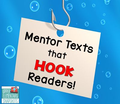 Mentor Texts with Strong Leads- 10 different chapter books with strong leads are presented! Writing Leads, Writing Mentor Texts, Writing Hooks, Mentor Sentences, Third Grade Writing, 5th Grade Writing, Books Writing, 3rd Grade Writing, 2nd Grade Writing