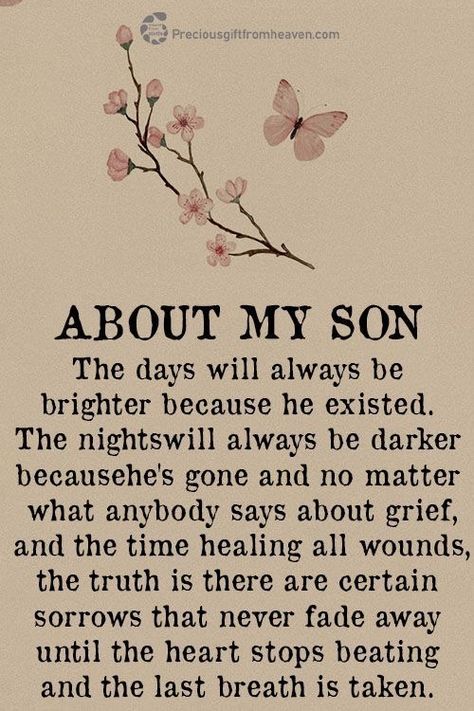 I Miss My Son, My Son In Heaven, Miss My Son, Poem For My Son, Mothers Love For Her Son, Son In Heaven, Son Poems, John Bradley, Son Quotes From Mom