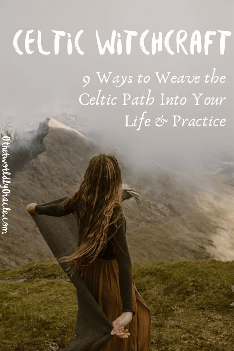 Celtic Witchcraft, Irish Witch, Celtic Paganism, Celtic Druids, Celtic Hair, Pagan Magic, Celtic Traditions, Green Witchcraft, Spiritual Dimensions