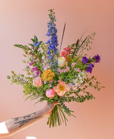 Flowers In Vases Decor Table Decorations, Southern Flower Bouquet, Wildflower Wall Wedding, Whimsical Wildflower Bouquet, Wildflower Wedding Details, Fake Wedding Flowers Bouquets, Wildflower Bouquets Wedding, Wildflower Wedding Alter, Colorado Wildflower Bouquet